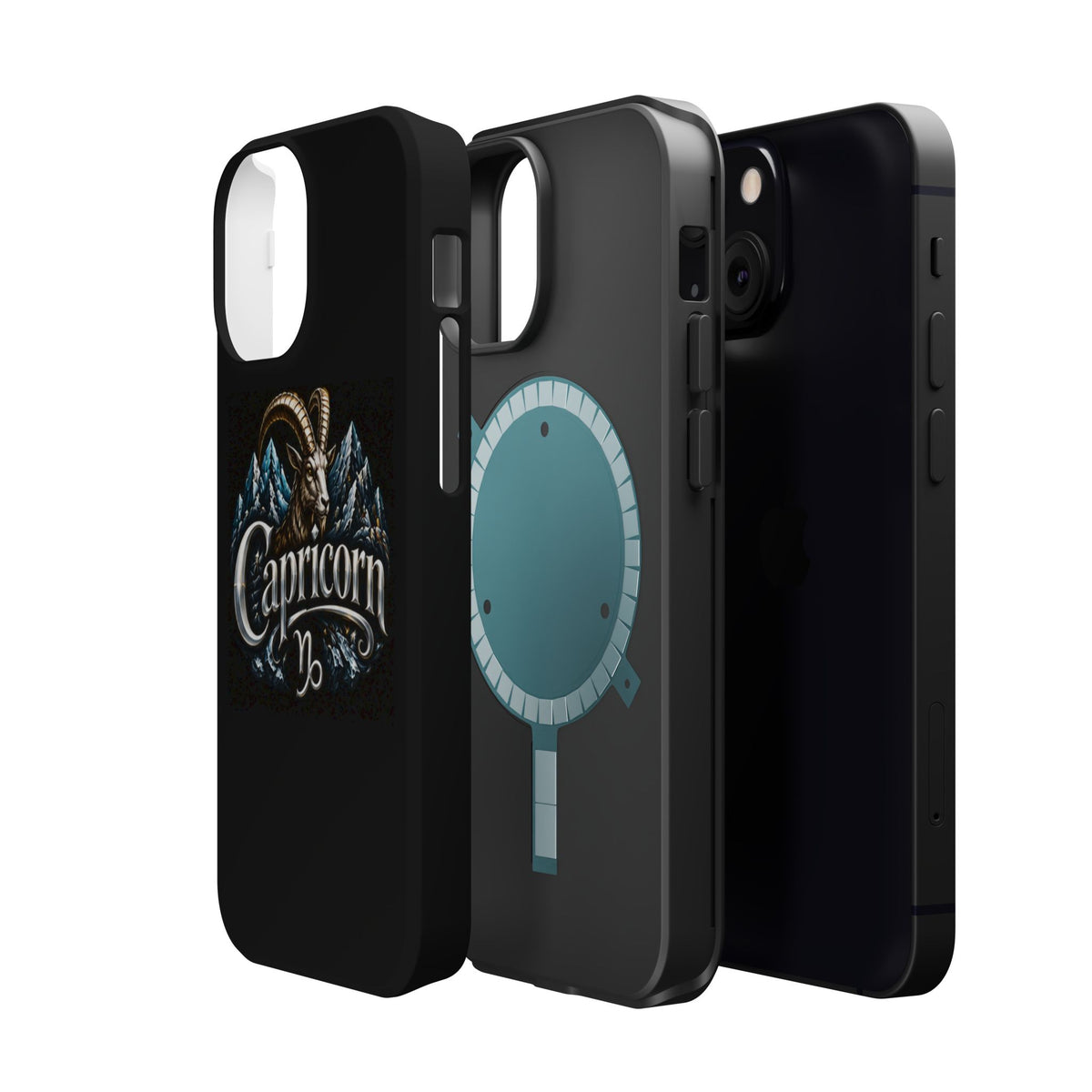Capricorn Magnetic Impact-Resistant Phone Case — Zodiac Goat Design