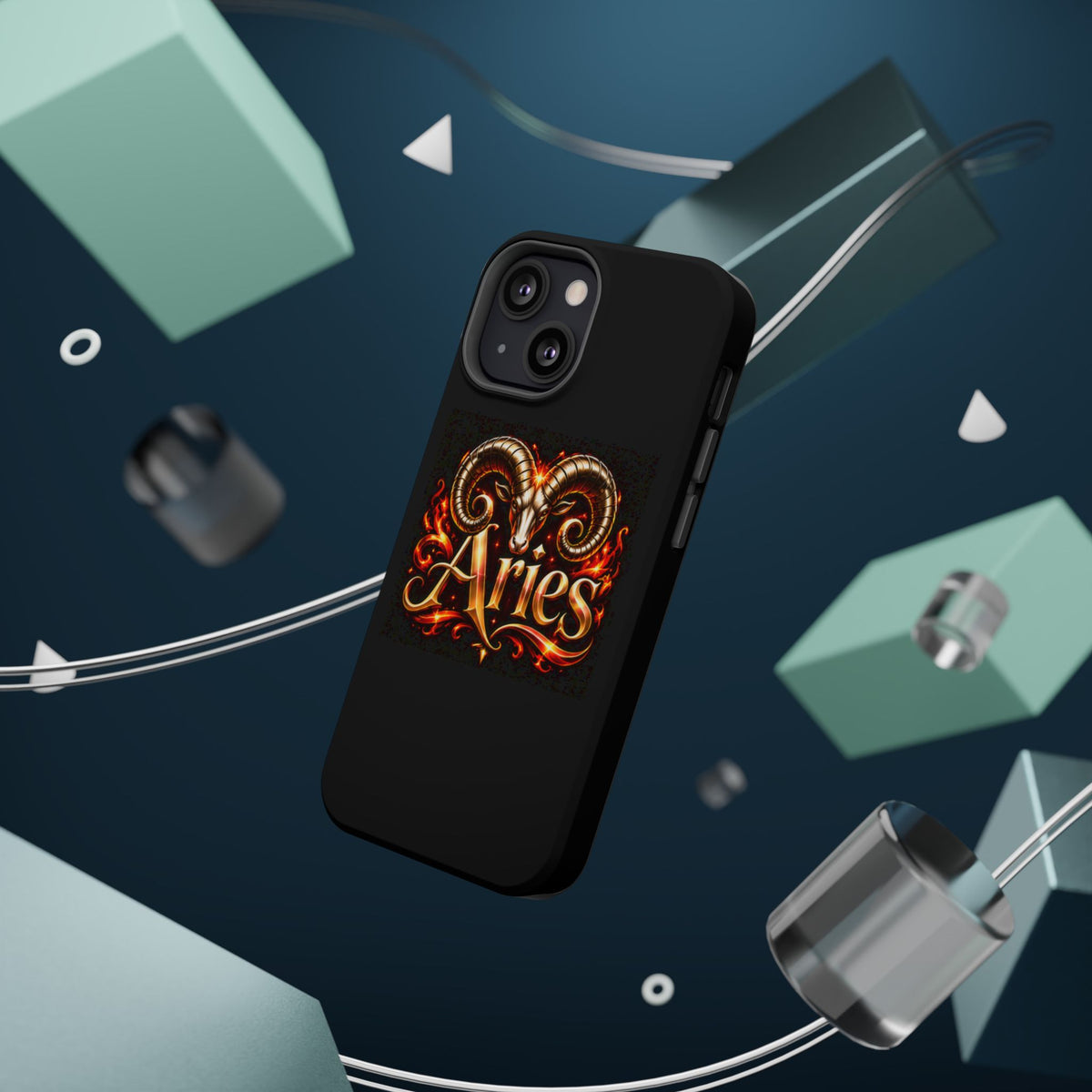 Aries Zodiac Magnetic Impact-Resistant Phone Case