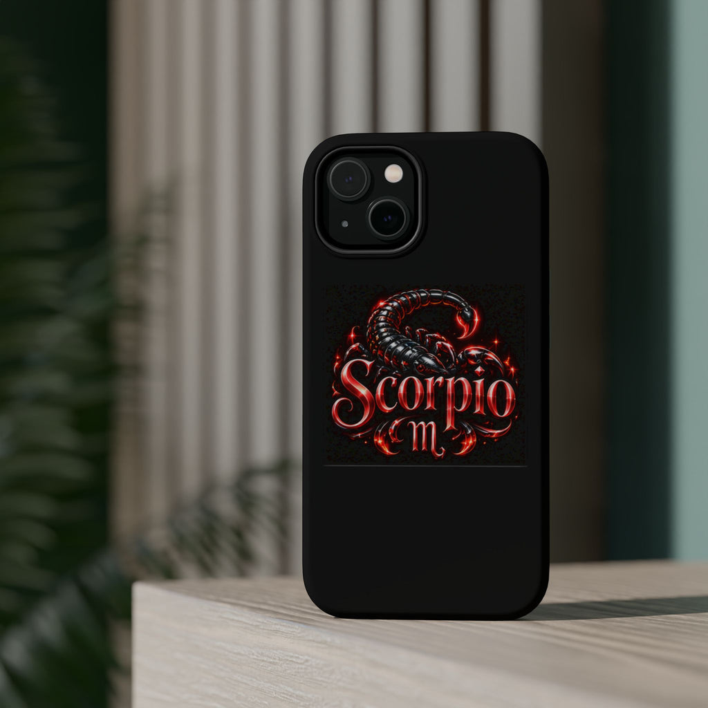 Scorpio Magnetic Impact-Resistant Phone Case – Zodiac Scorpion Design