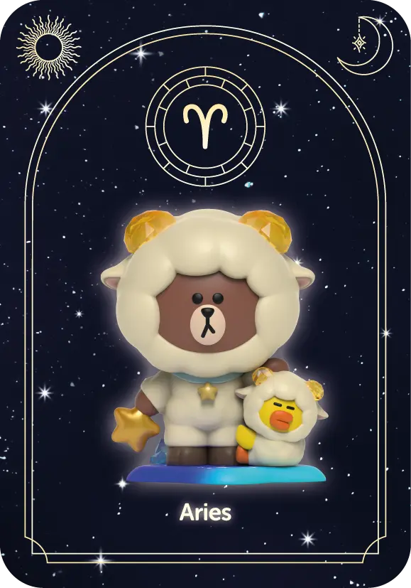 Kwistal: LINE Horoscope Series Primus (1 Blind Box)