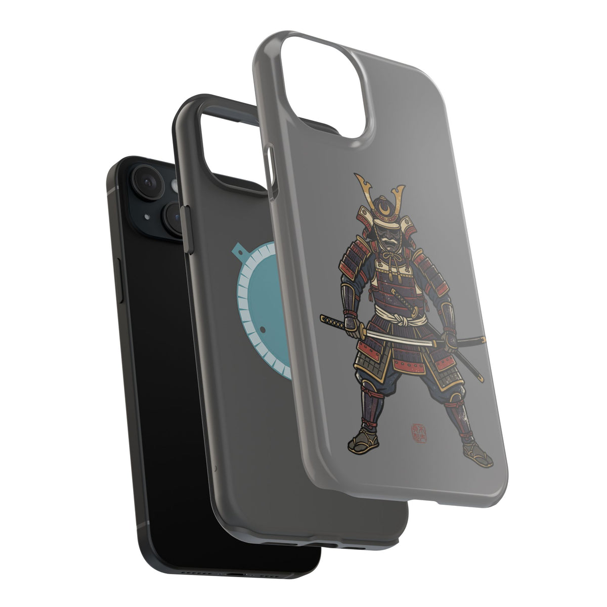 Samurai Warrior Magnetic Impact-Resistant Phone Case