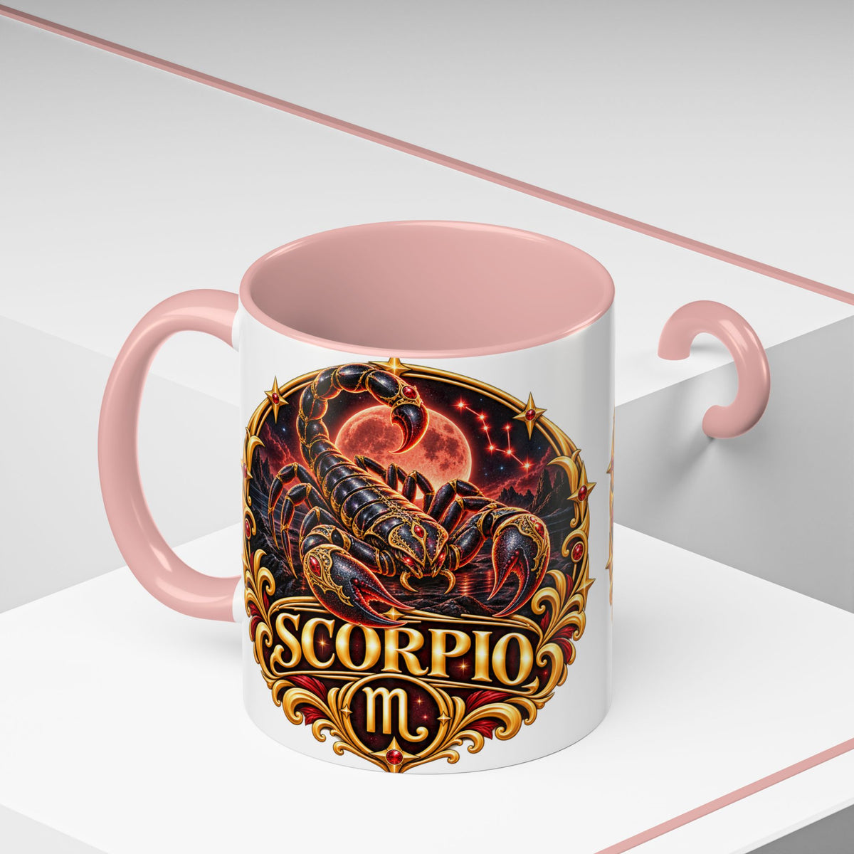 Scorpio Zodiac Coffee Mug — Bold Scorpion Astrology Design (11/15oz)