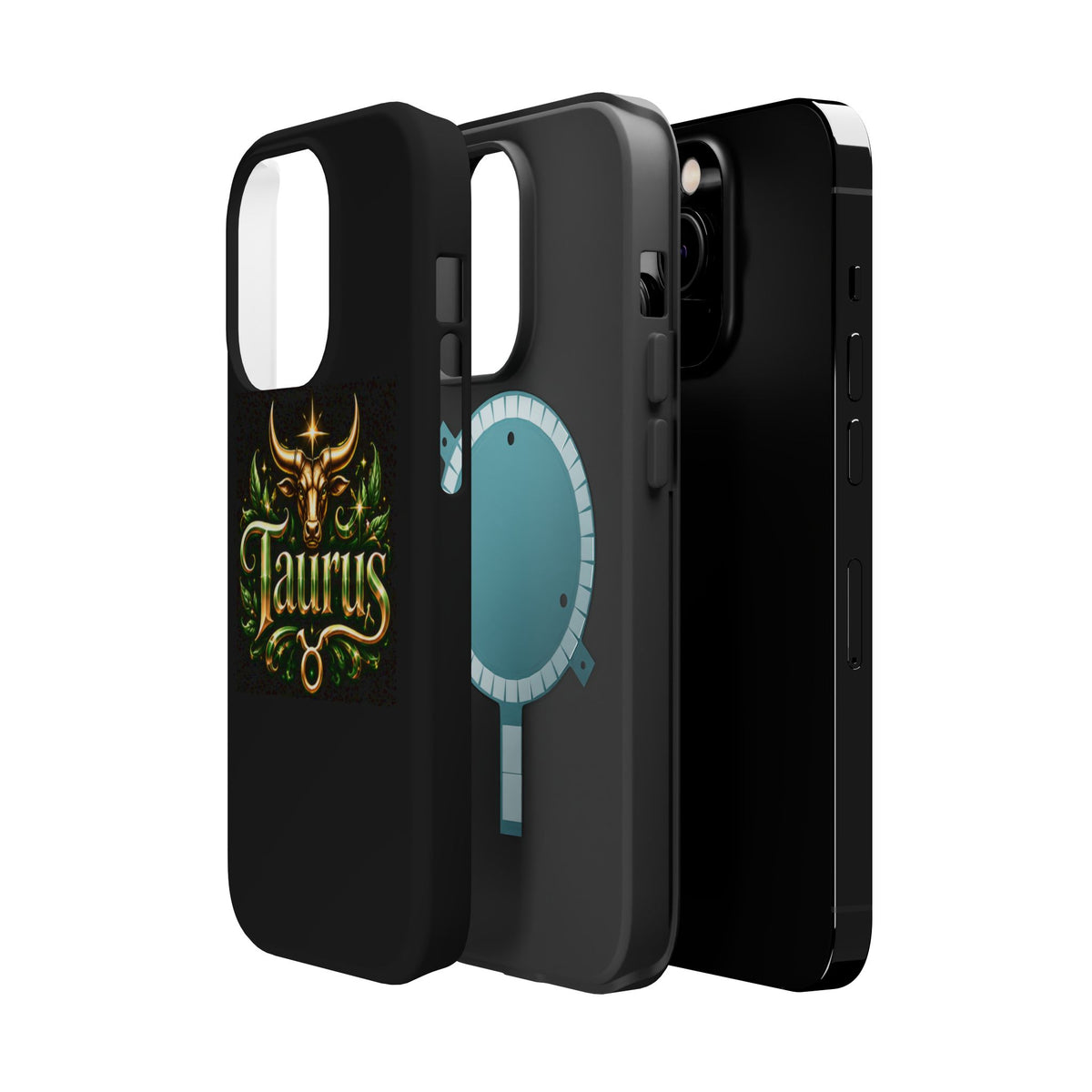 Taurus Zodiac Magnetic Phone Case — Impact‑Resistant Astrological Design