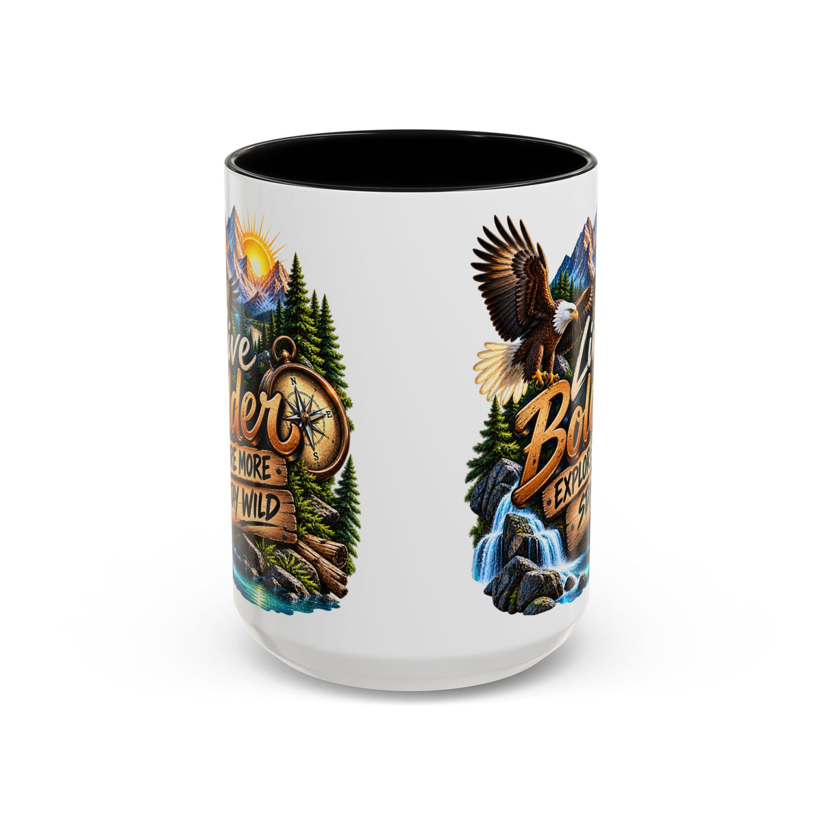 Live Bolder Explore More Stay Wild Coffee Mug
