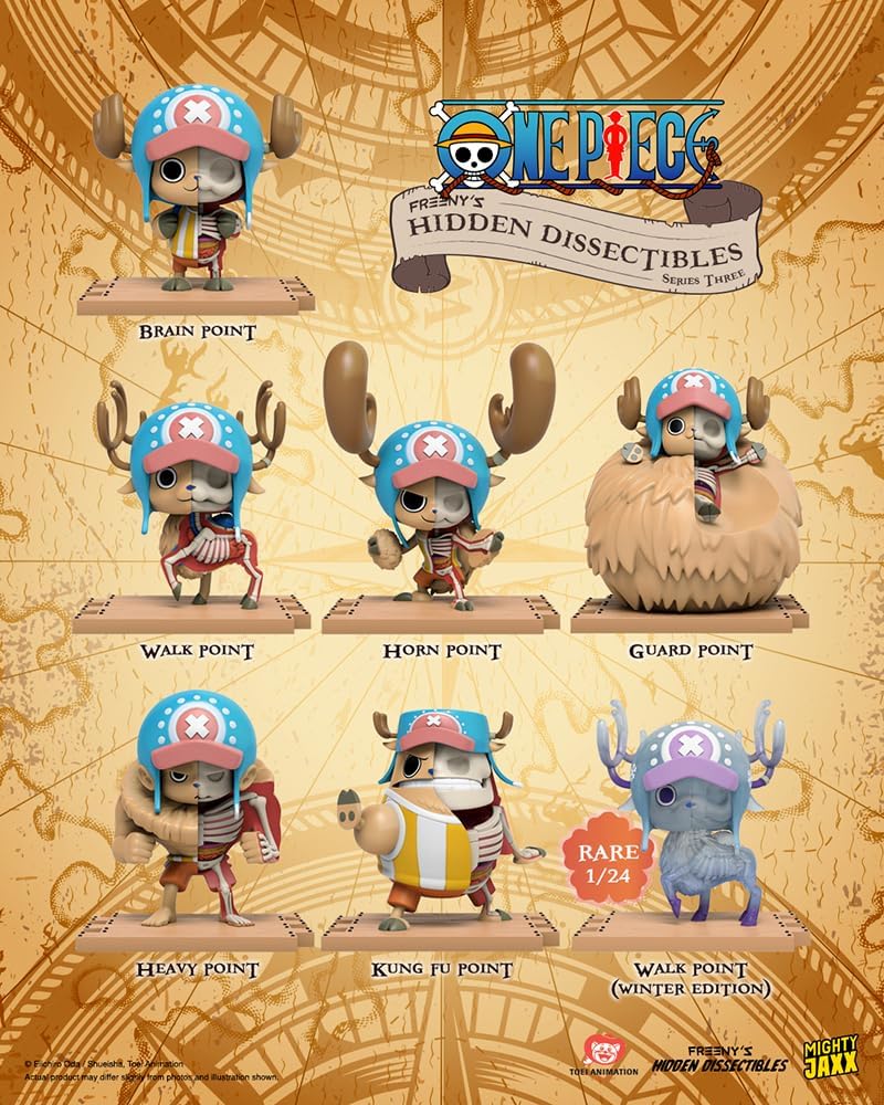 Freeny's Hidden Dissectibles: One Piece Series 3 Chopper Edition Blind Box – Mighty Jaxx