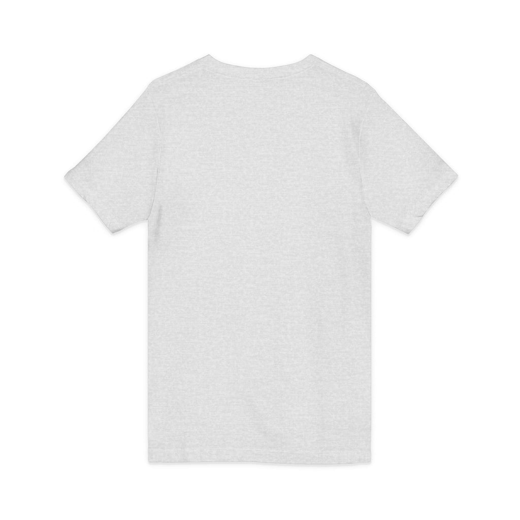 V-Neck Tee — Colorful Brushstroke Quote "To Avoid Criticism Say Nothing, Do Nothing, Be Nothing"