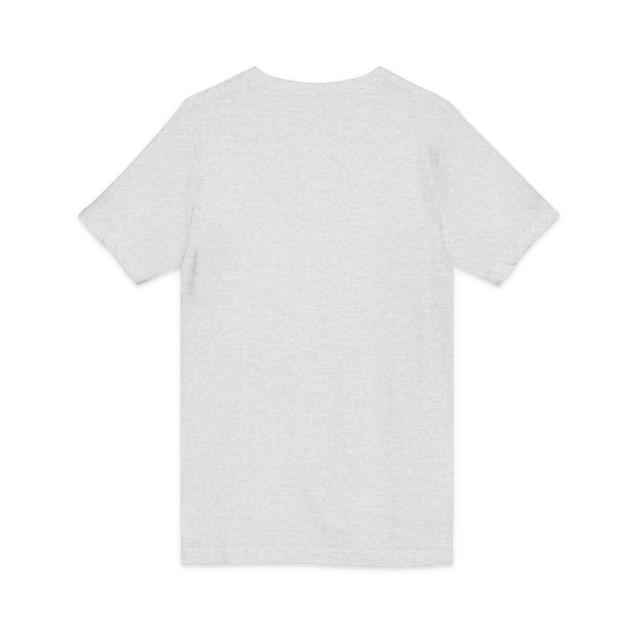 V-Neck Tee — Colorful Brushstroke Quote "To Avoid Criticism Say Nothing, Do Nothing, Be Nothing"