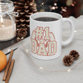 #1 Dad Mug | Vintage Athletic DAD Ceramic Mug