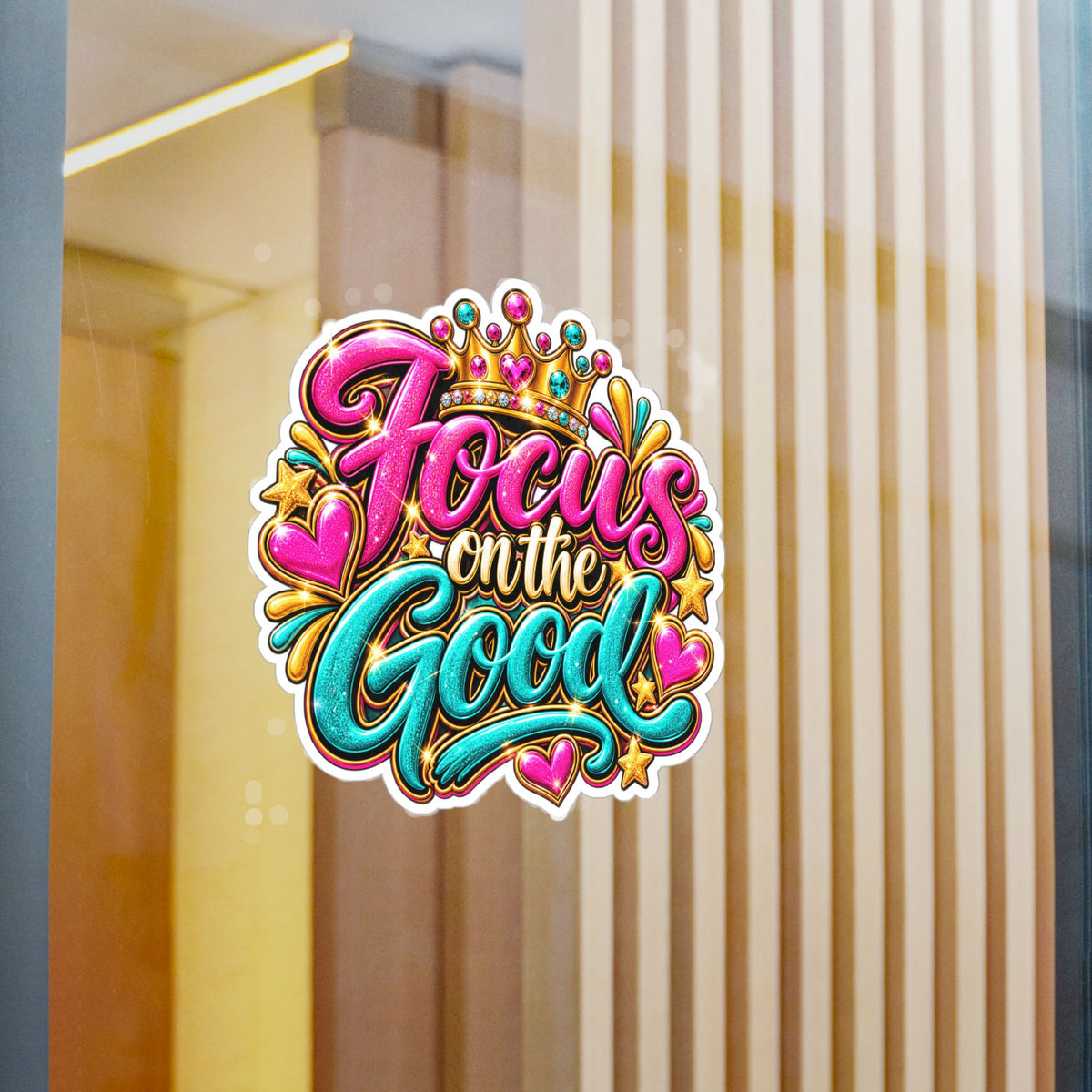 Focus on the Good Vinyl Decal