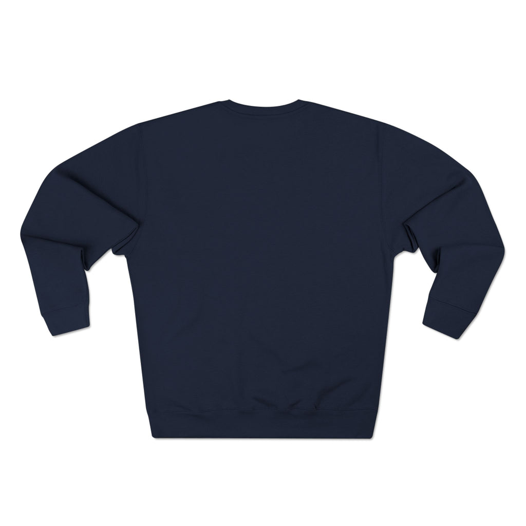 Inspirational Graphic Crewneck Sweatshirt — "Whatever You Decide to Do, Make Sure It Makes You Happy"