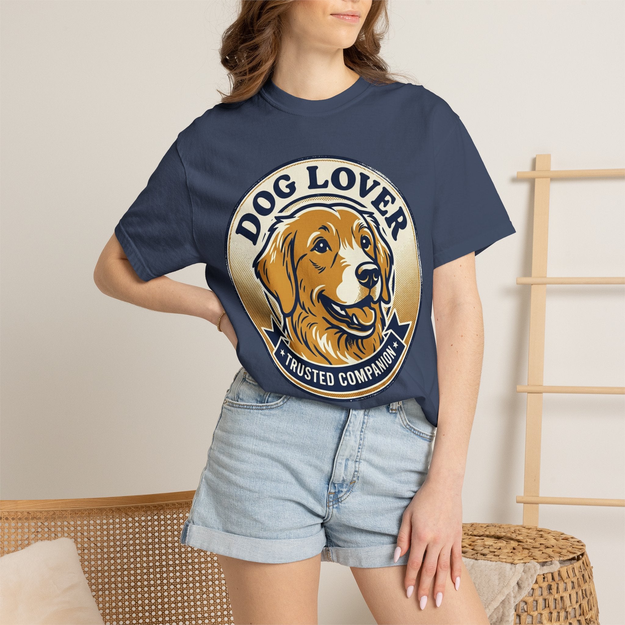 Dog Lover T-Shirt — "Trusted Companion" Graphic Tee