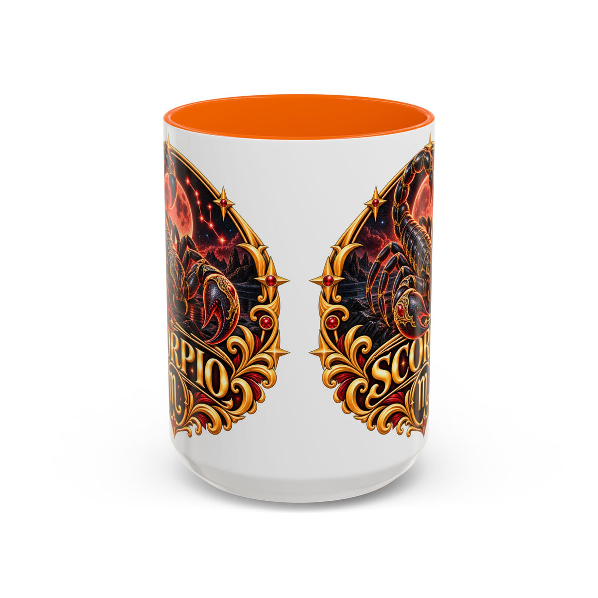 Scorpio Zodiac Coffee Mug — Bold Scorpion Astrology Design (11/15oz)