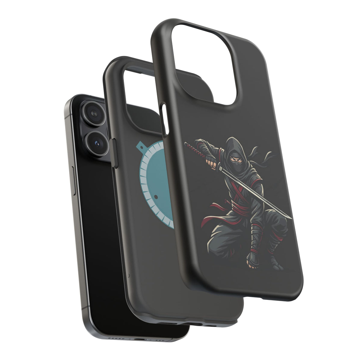 Ninja Warrior Magnetic Impact-Resistant Phone Case