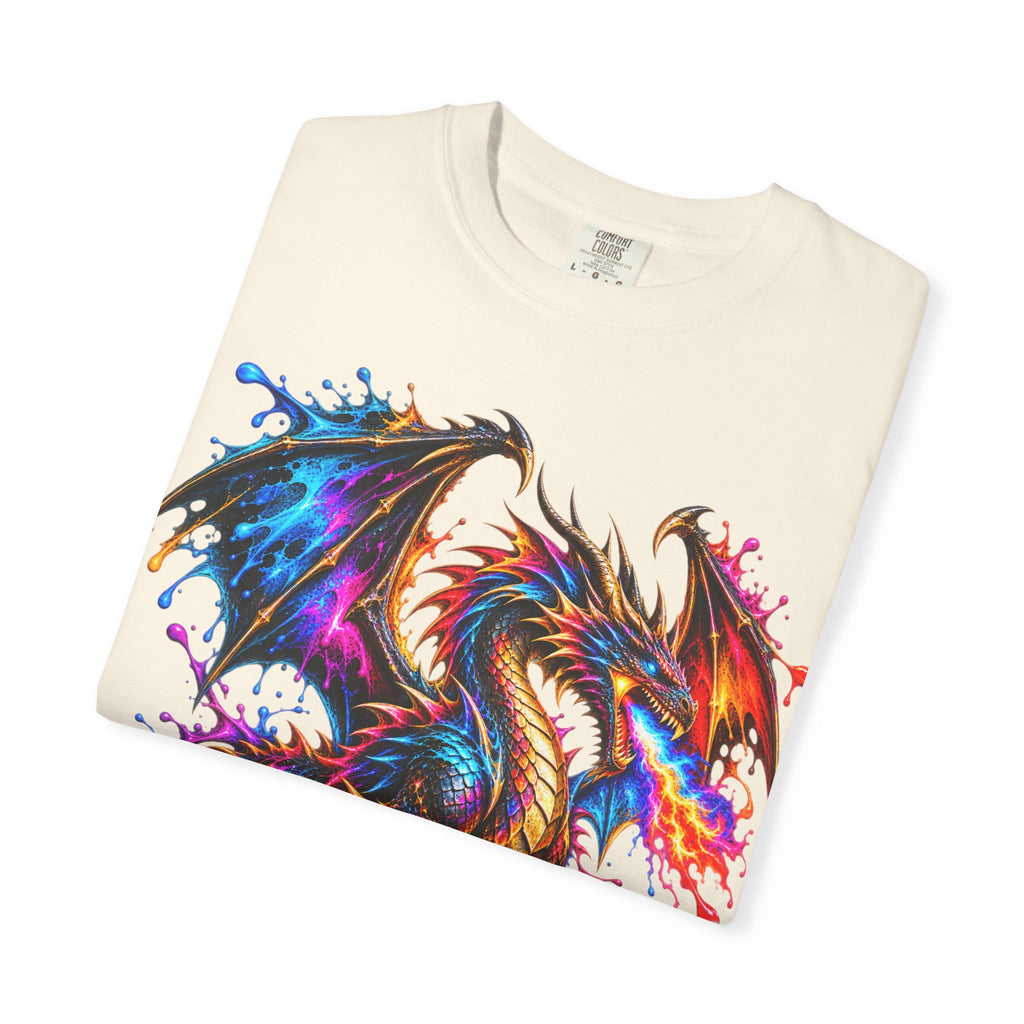 Vibrant Watercolor Dragon T-Shirt