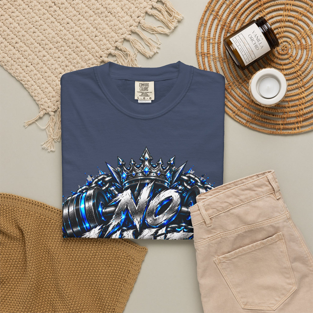 No Limits Graphic T-Shirt — Bold Streetwear Motivational Tee
