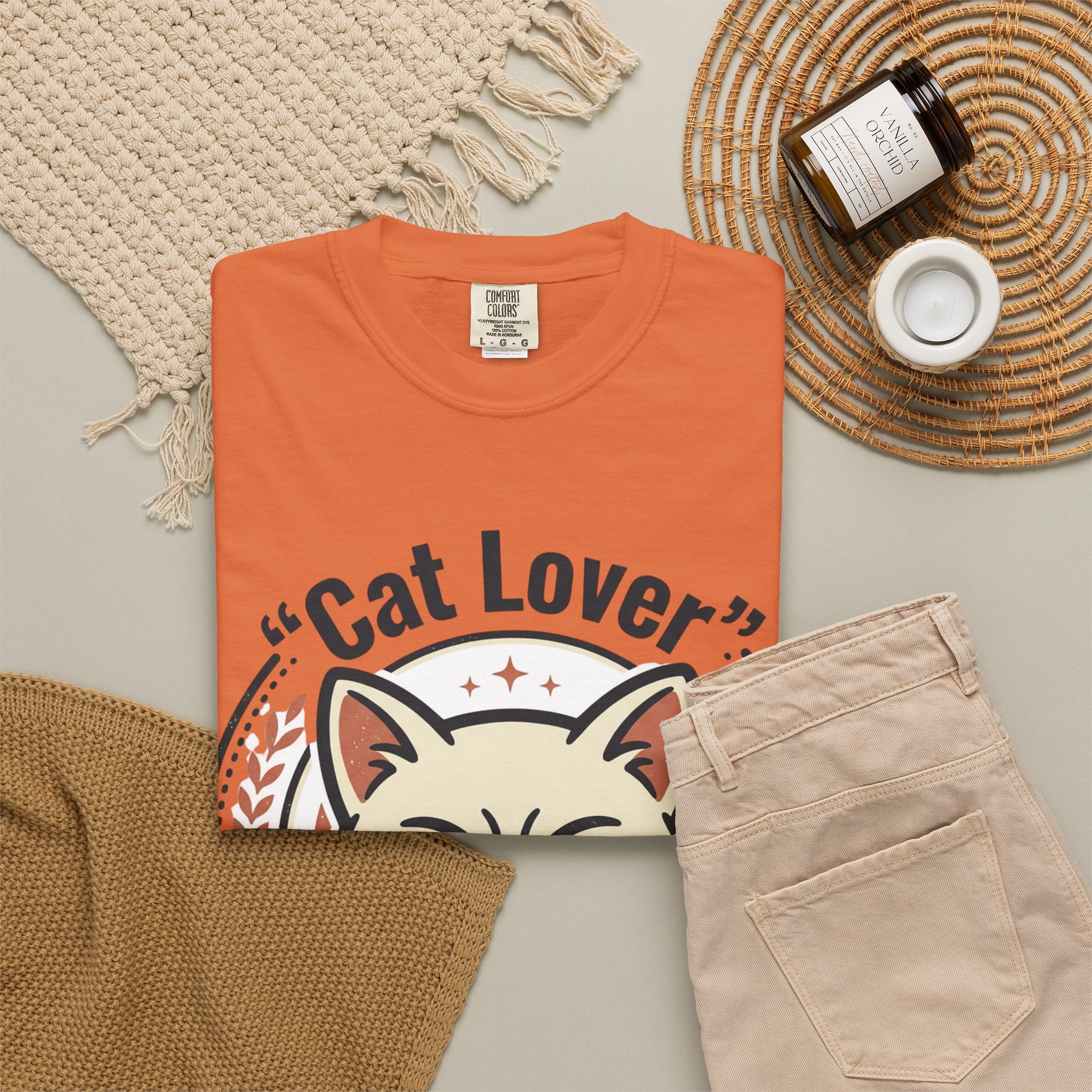 Cat Lover T-Shirt — "Proud & Purry" Retro Cat Graphic Tee