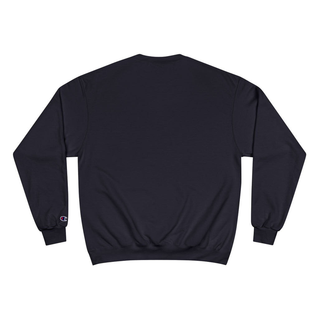 Champion Graphic Sweatshirt — Retro Arch Lettering Pullover