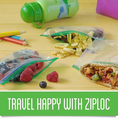 750-Piece: Ziploc Snack Bags with Grip n’ Seal