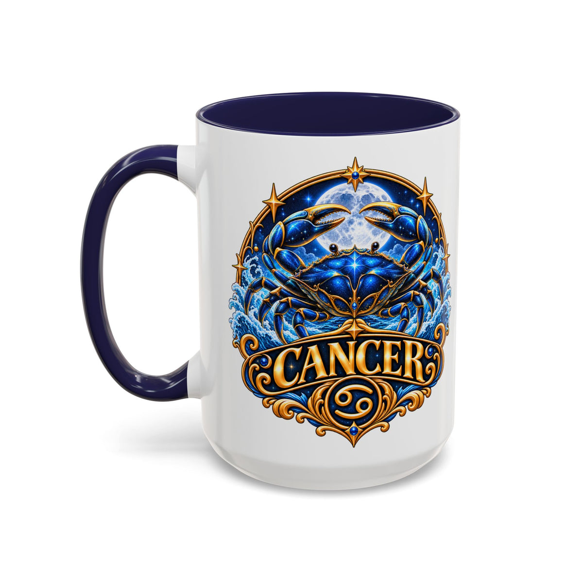 Cancer Zodiac Coffee Mug — Astrology Crab Horoscope Gift (11/15 oz)
