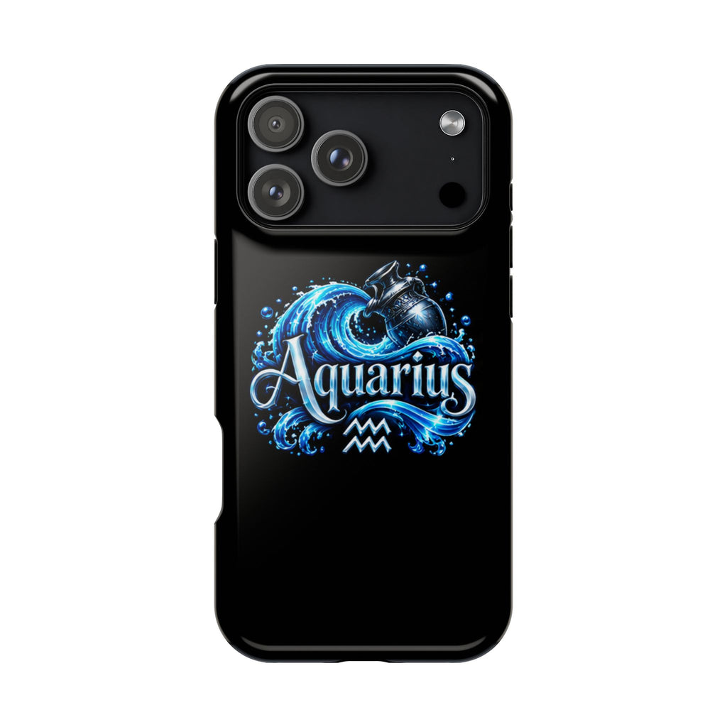 Aquarius Zodiac Magnetic Impact-Resistant Phone Case