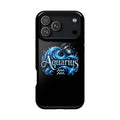 Aquarius Zodiac Magnetic Impact-Resistant Phone Case