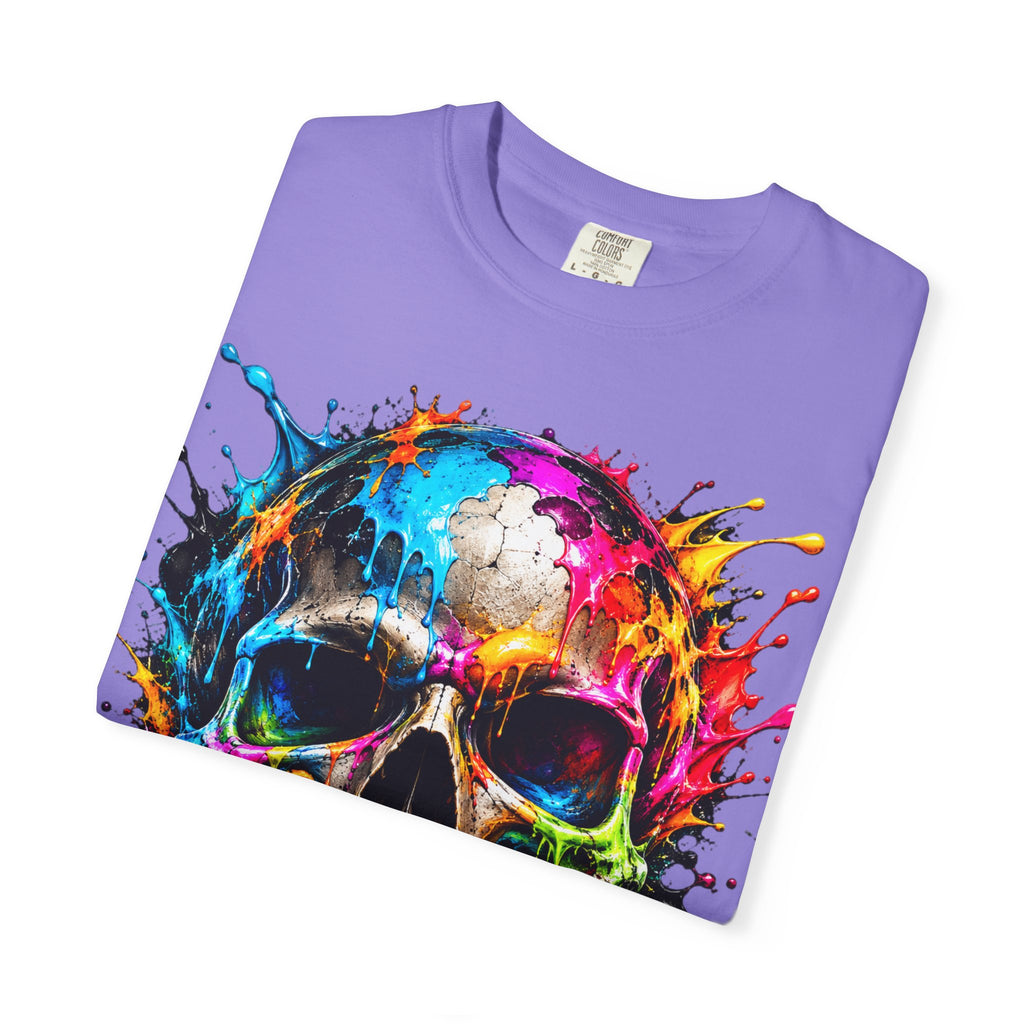 Color Splash Skull T-Shirt