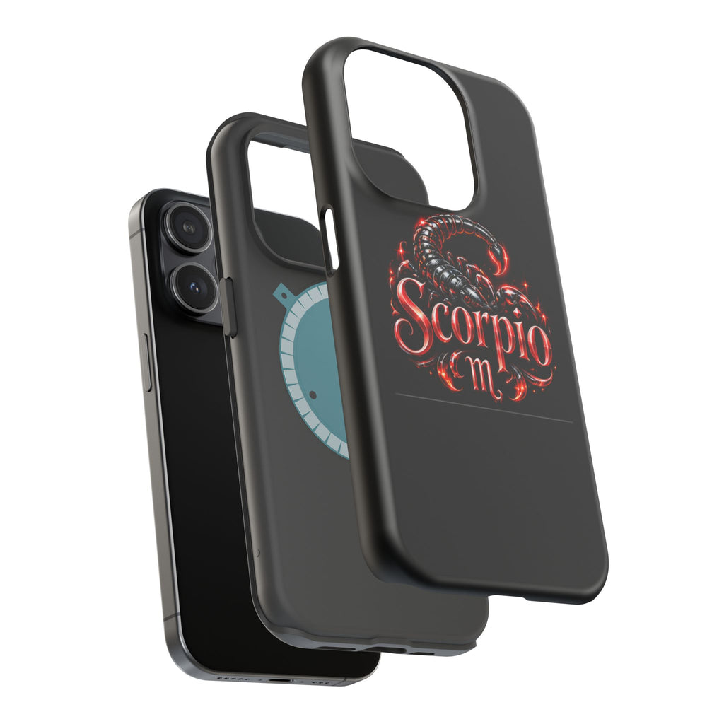 Scorpio Magnetic Impact-Resistant Phone Case – Zodiac Scorpion Design