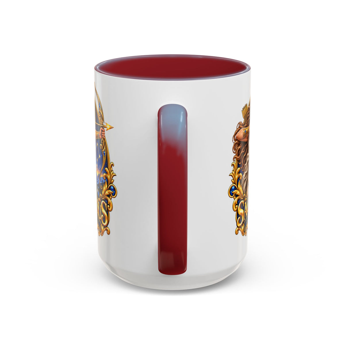 Sagittarius Accent Coffee Mug — Zodiac Archer Design (11/15oz)