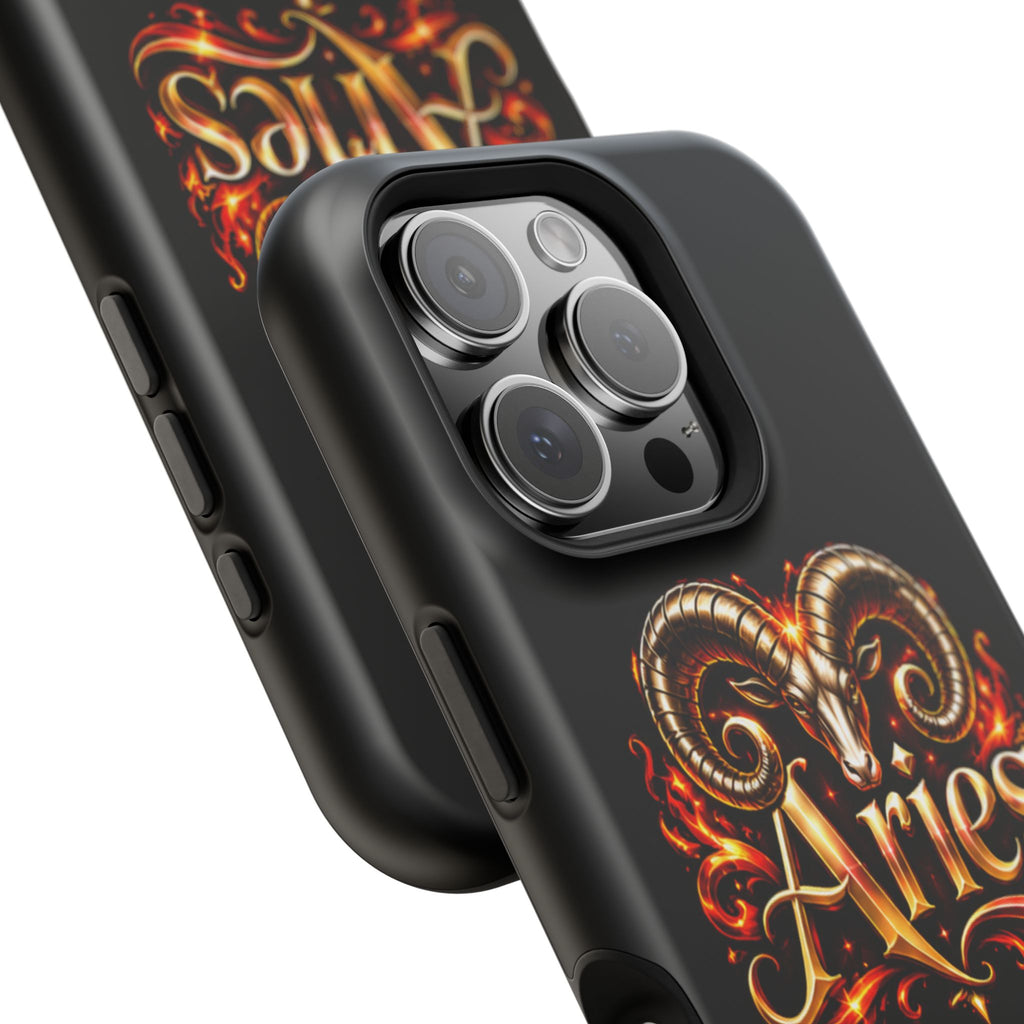 Aries Zodiac Magnetic Impact-Resistant Phone Case