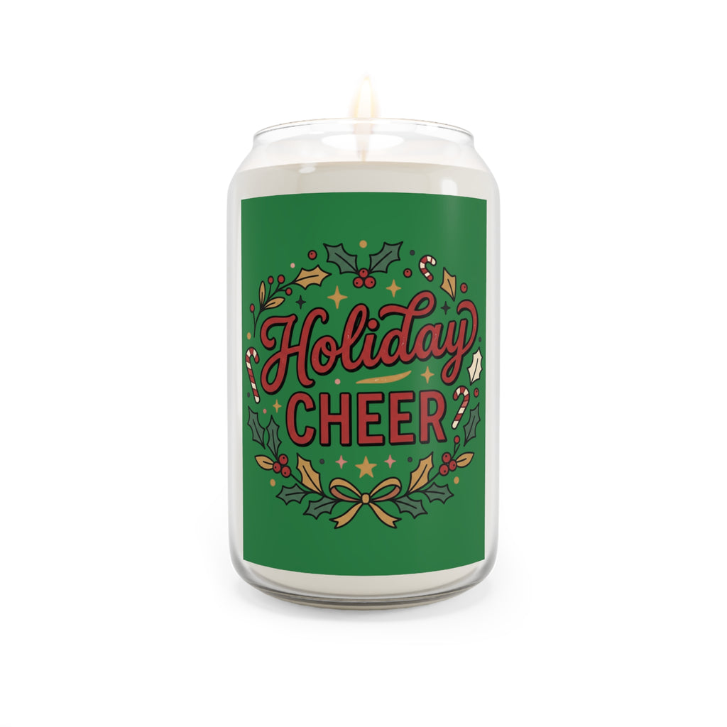 Holiday Cheer Soy Candle — 13.75oz Scented Jar