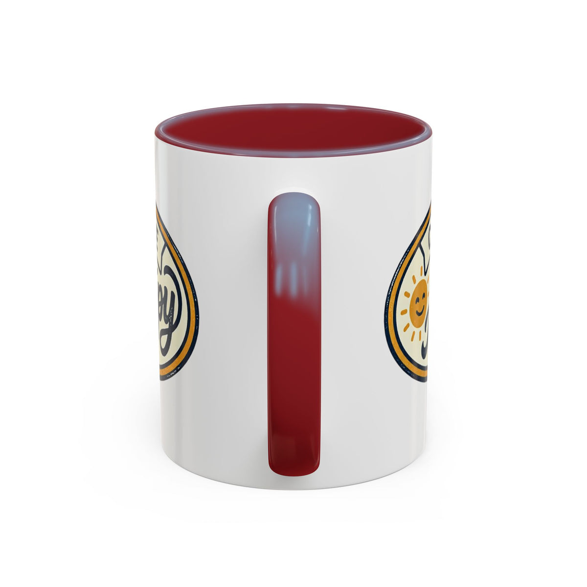 Choose Happy Coffee Mug — Inspirational Ceramic Accent Mug (11/15oz)
