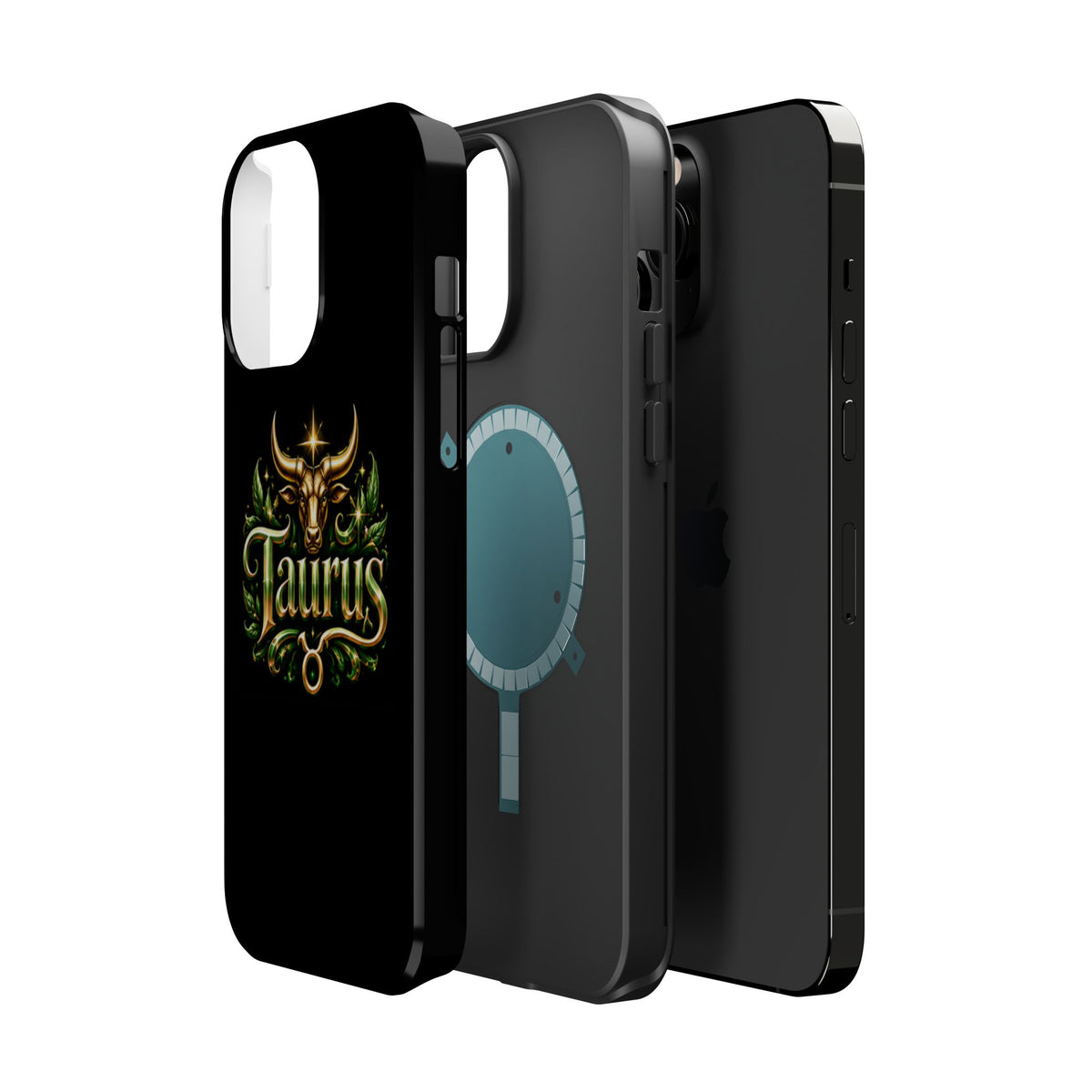 Taurus Zodiac Magnetic Phone Case — Impact‑Resistant Astrological Design