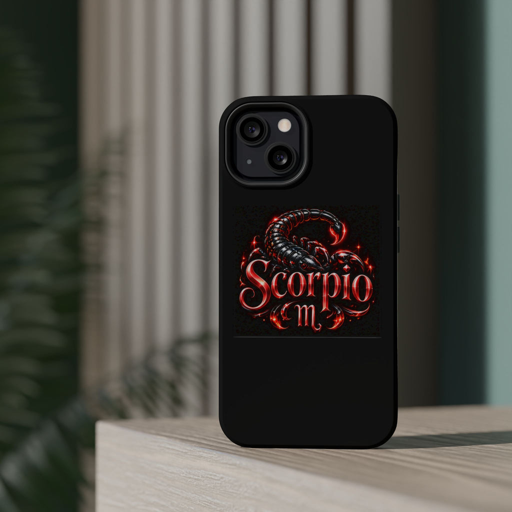 Scorpio Magnetic Impact-Resistant Phone Case – Zodiac Scorpion Design
