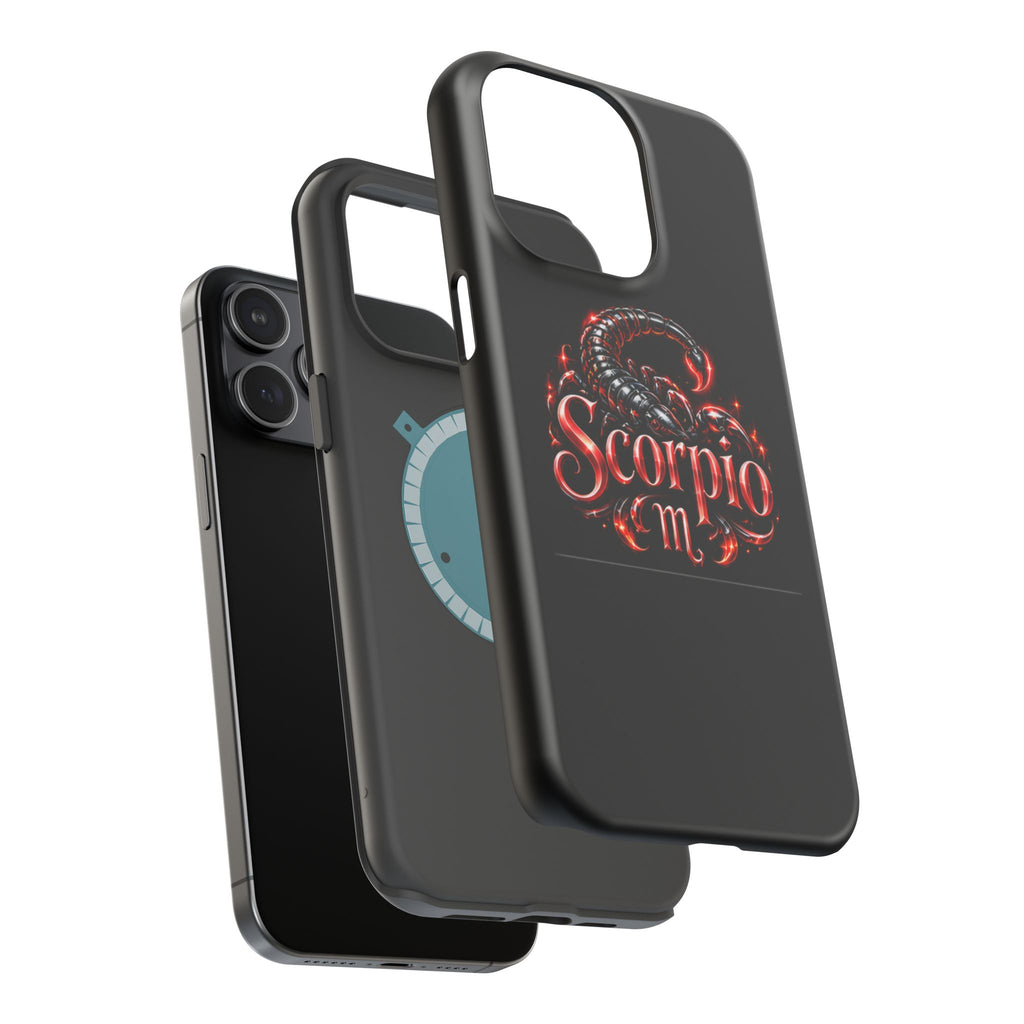 Scorpio Magnetic Impact-Resistant Phone Case – Zodiac Scorpion Design