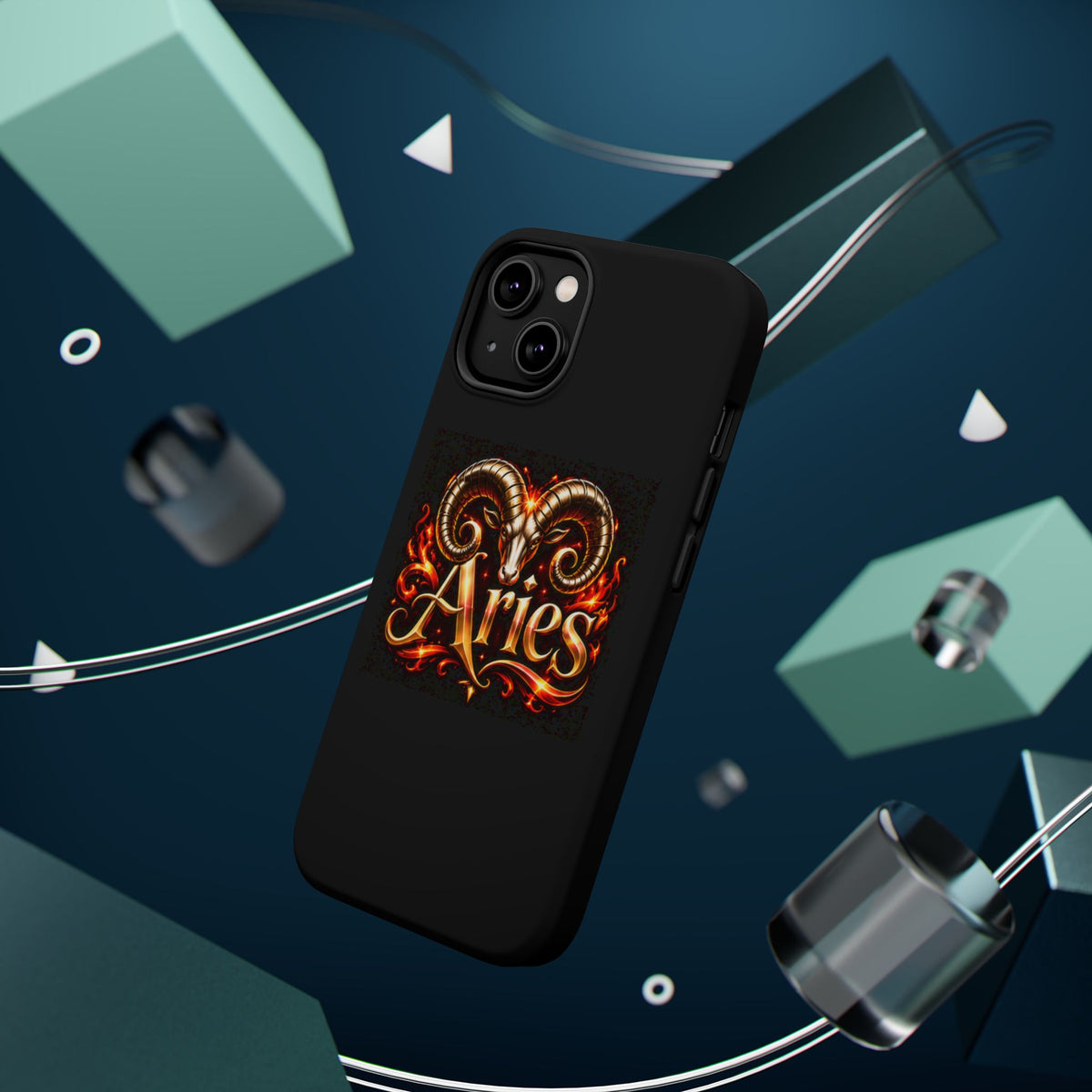 Aries Zodiac Magnetic Impact-Resistant Phone Case