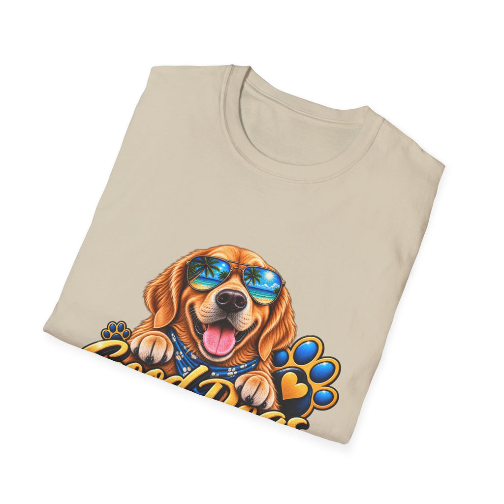 Good Dogs Make Life Better T-Shirt — Cute Golden Retriever Graphic Tee