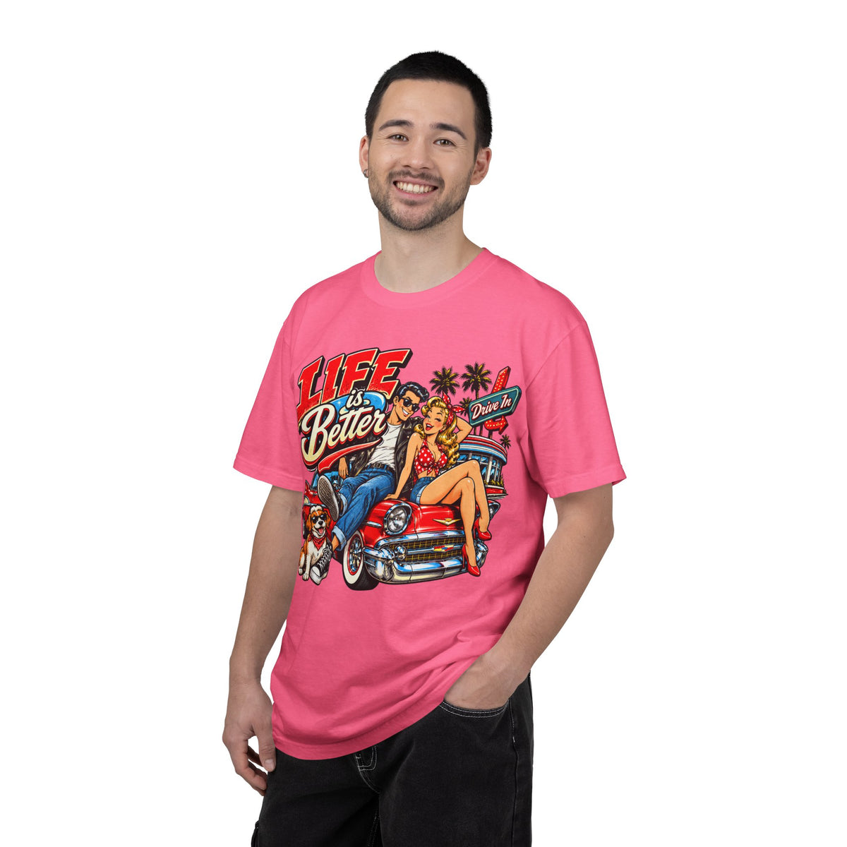 Life Is Better Drive-In Vintage T-Shirt