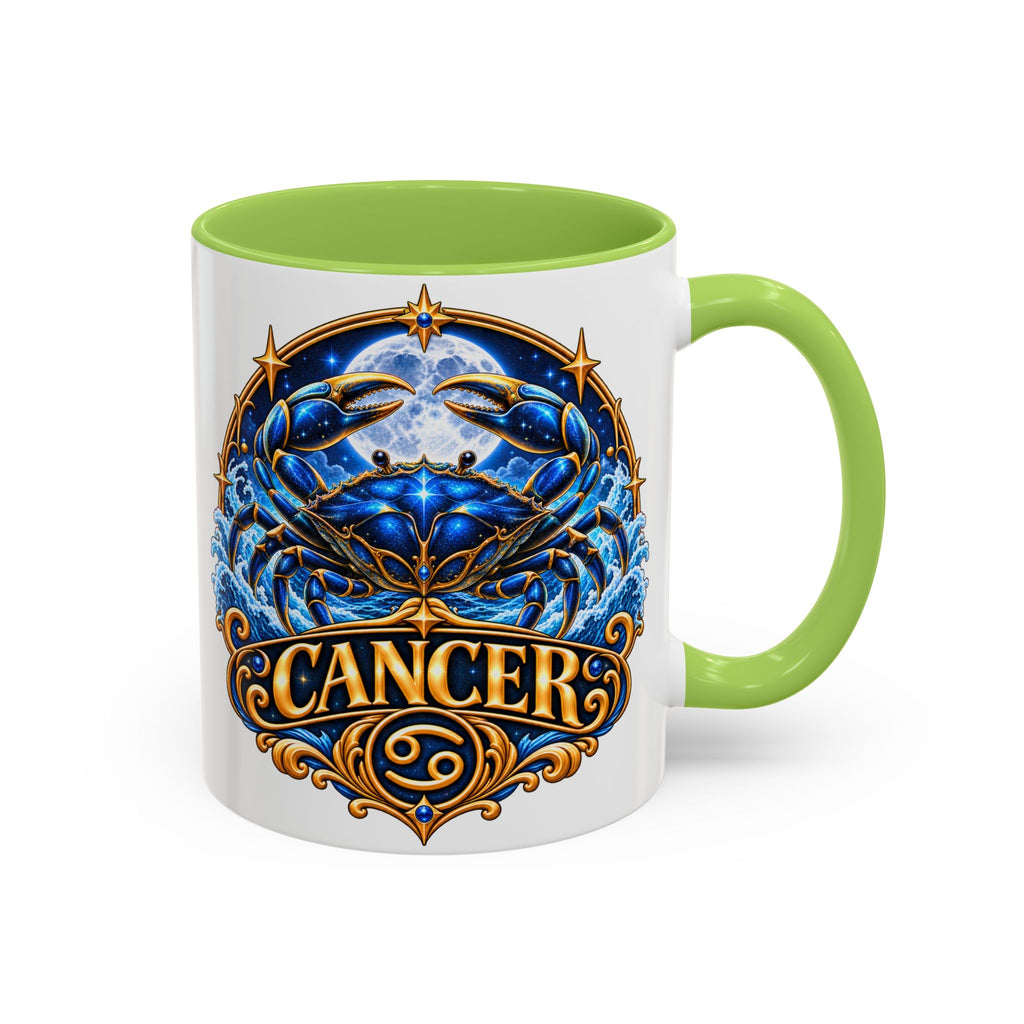 Cancer Zodiac Coffee Mug — Astrology Crab Horoscope Gift (11/15 oz)