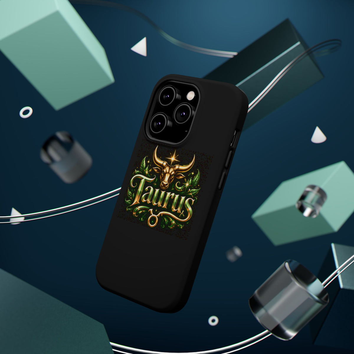 Taurus Zodiac Magnetic Phone Case — Impact‑Resistant Astrological Design
