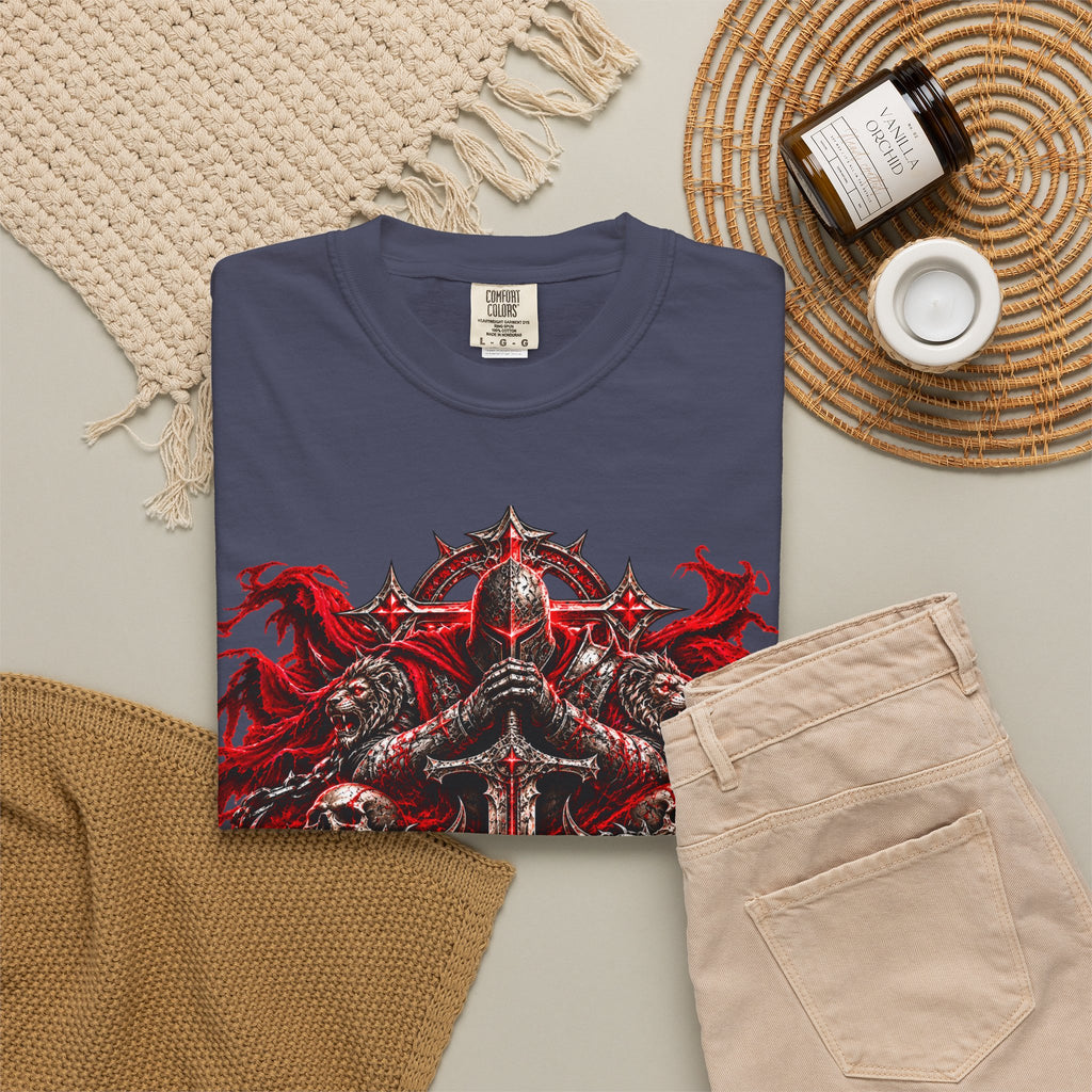 Discipline Metal Tee — Gothic Sword Graphic T-Shirt