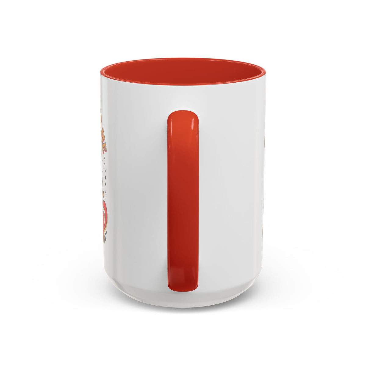 Coffee Mug — "Coffee Makes Me Happy" Cute Retro Accent Mug (11/15oz)