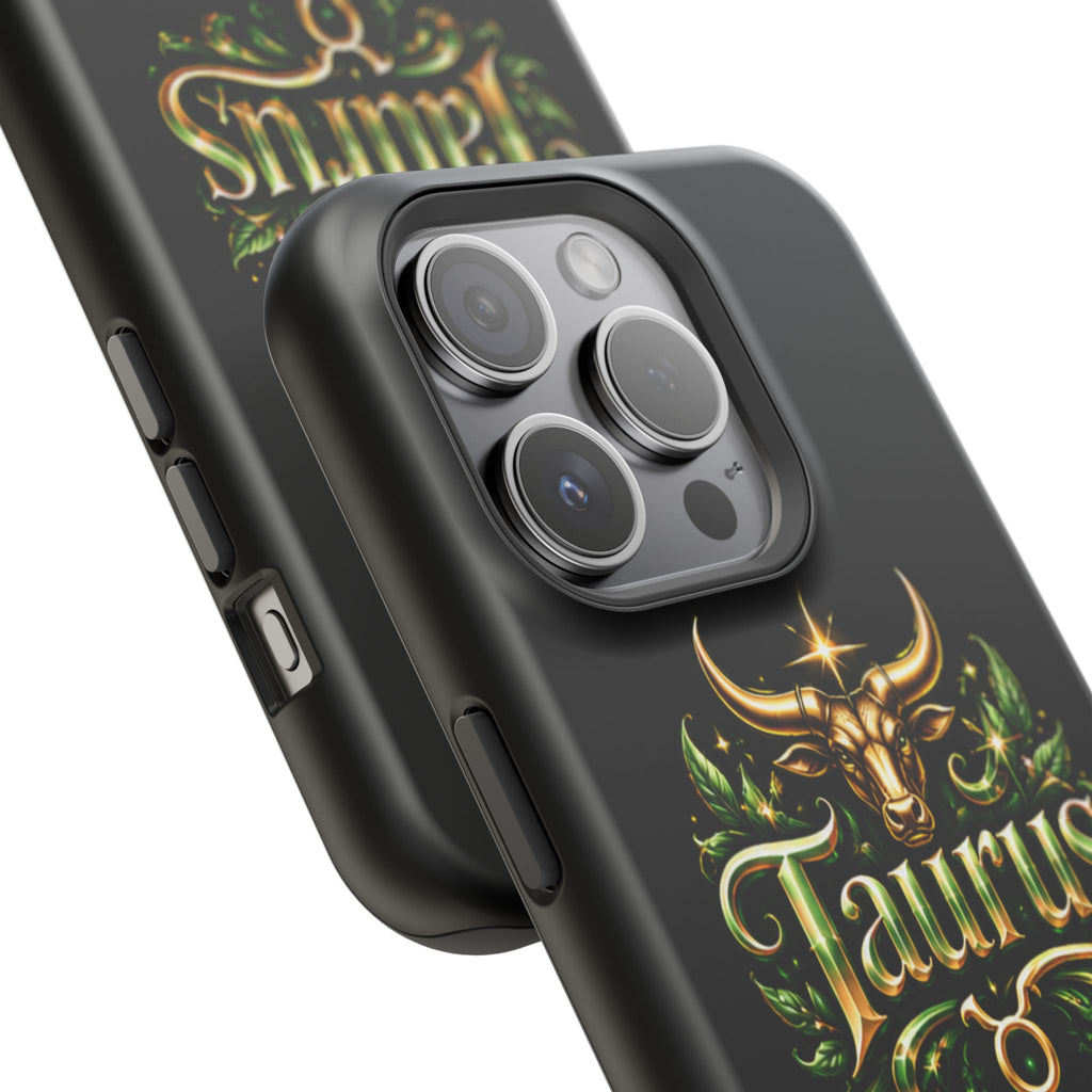 Taurus Zodiac Magnetic Phone Case — Impact‑Resistant Astrological Design
