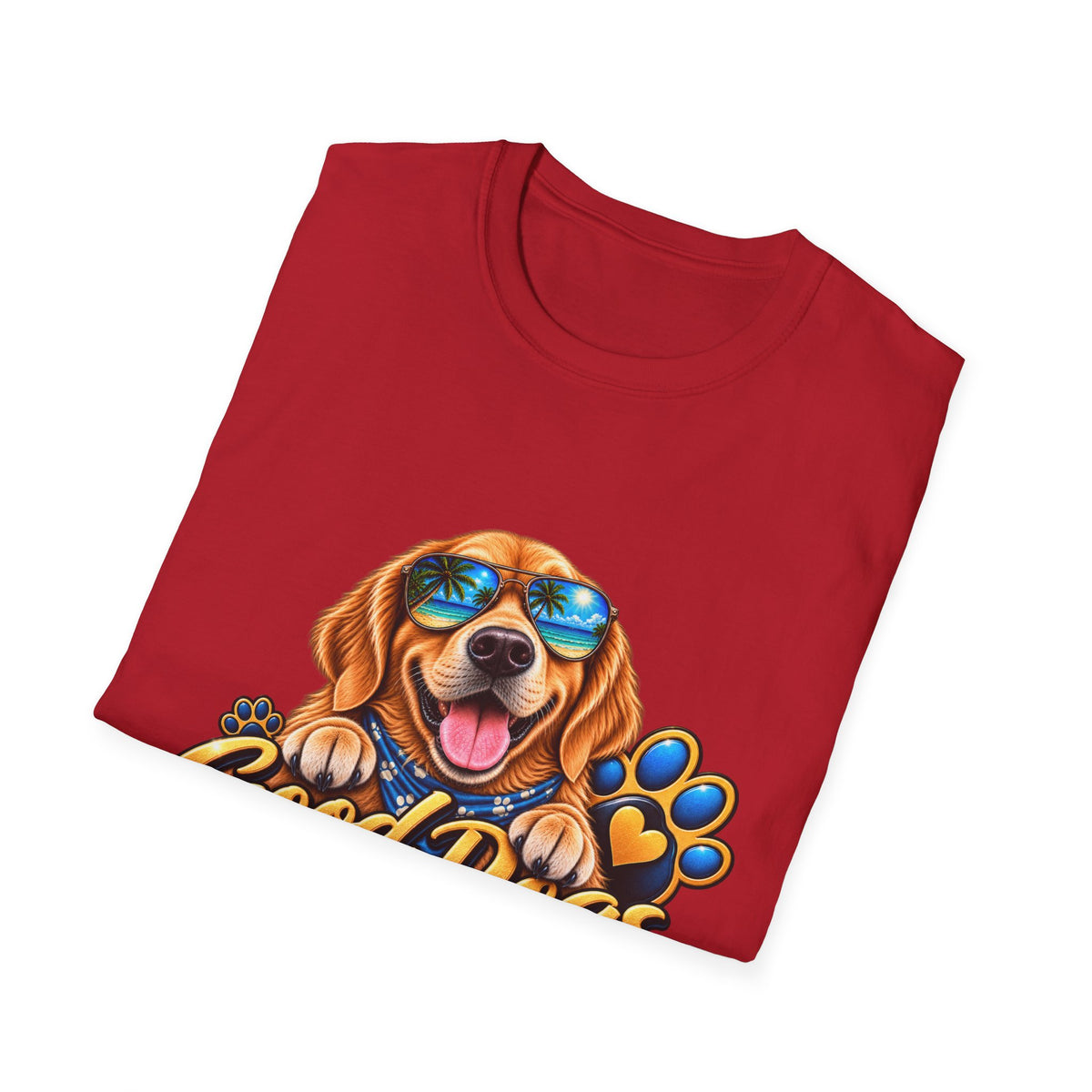 Good Dogs Make Life Better T-Shirt — Cute Golden Retriever Graphic Tee