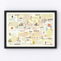 Vintage Map of Whitehall, 1948