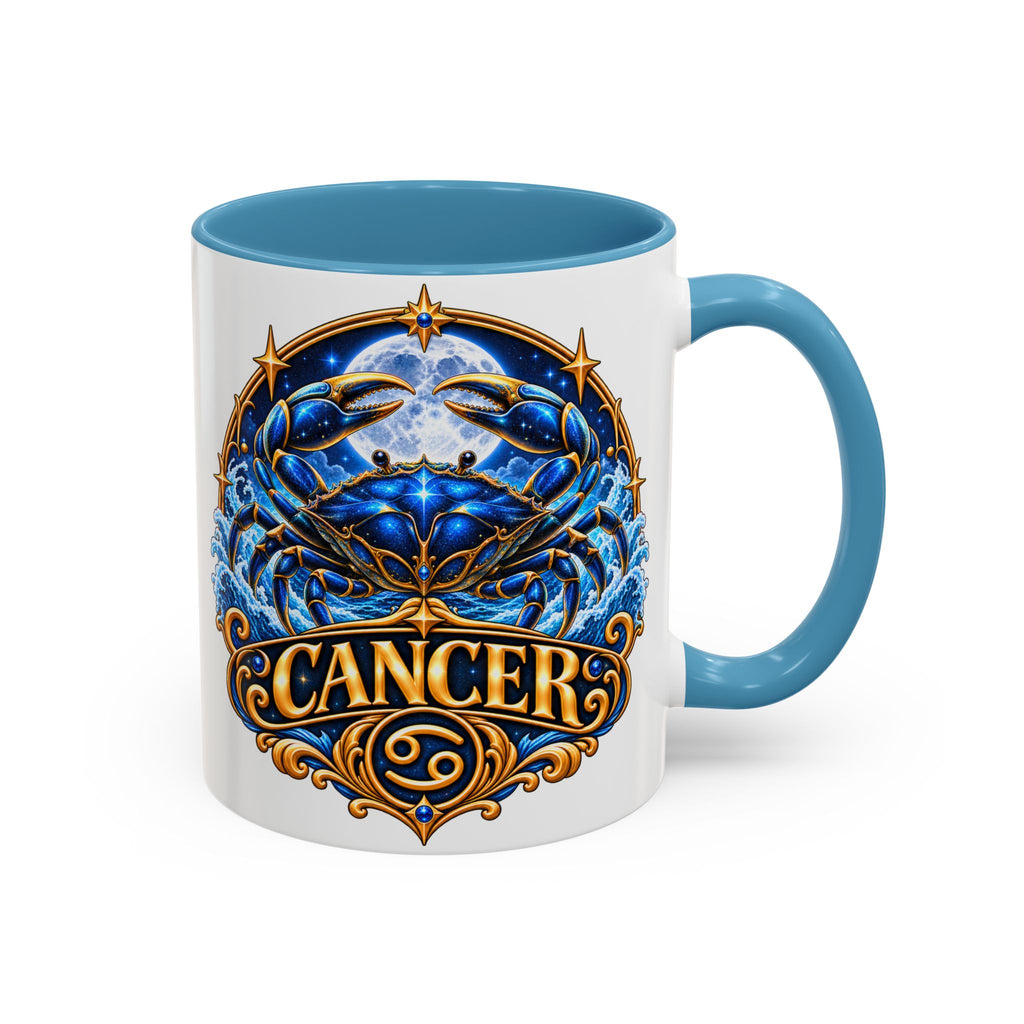 Cancer Zodiac Coffee Mug — Astrology Crab Horoscope Gift (11/15 oz)