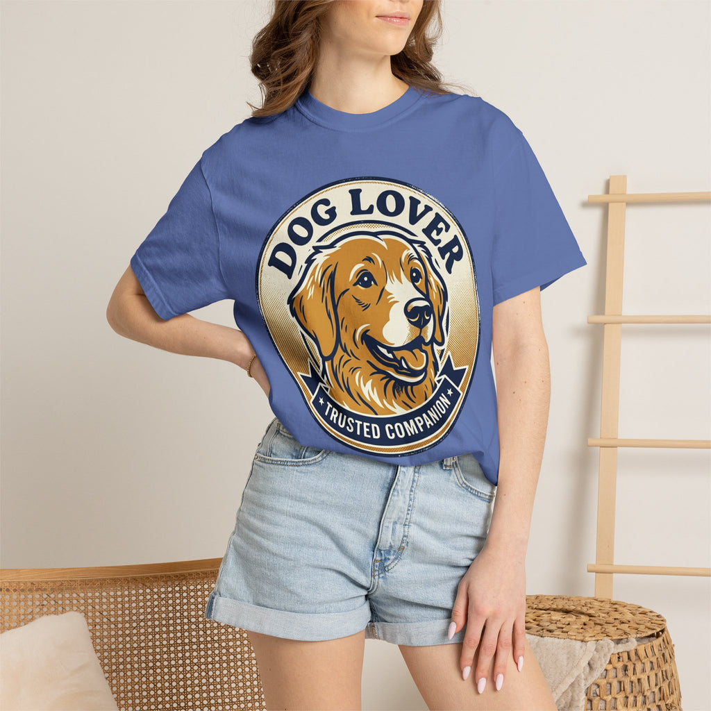 Dog Lover T-Shirt — "Trusted Companion" Graphic Tee