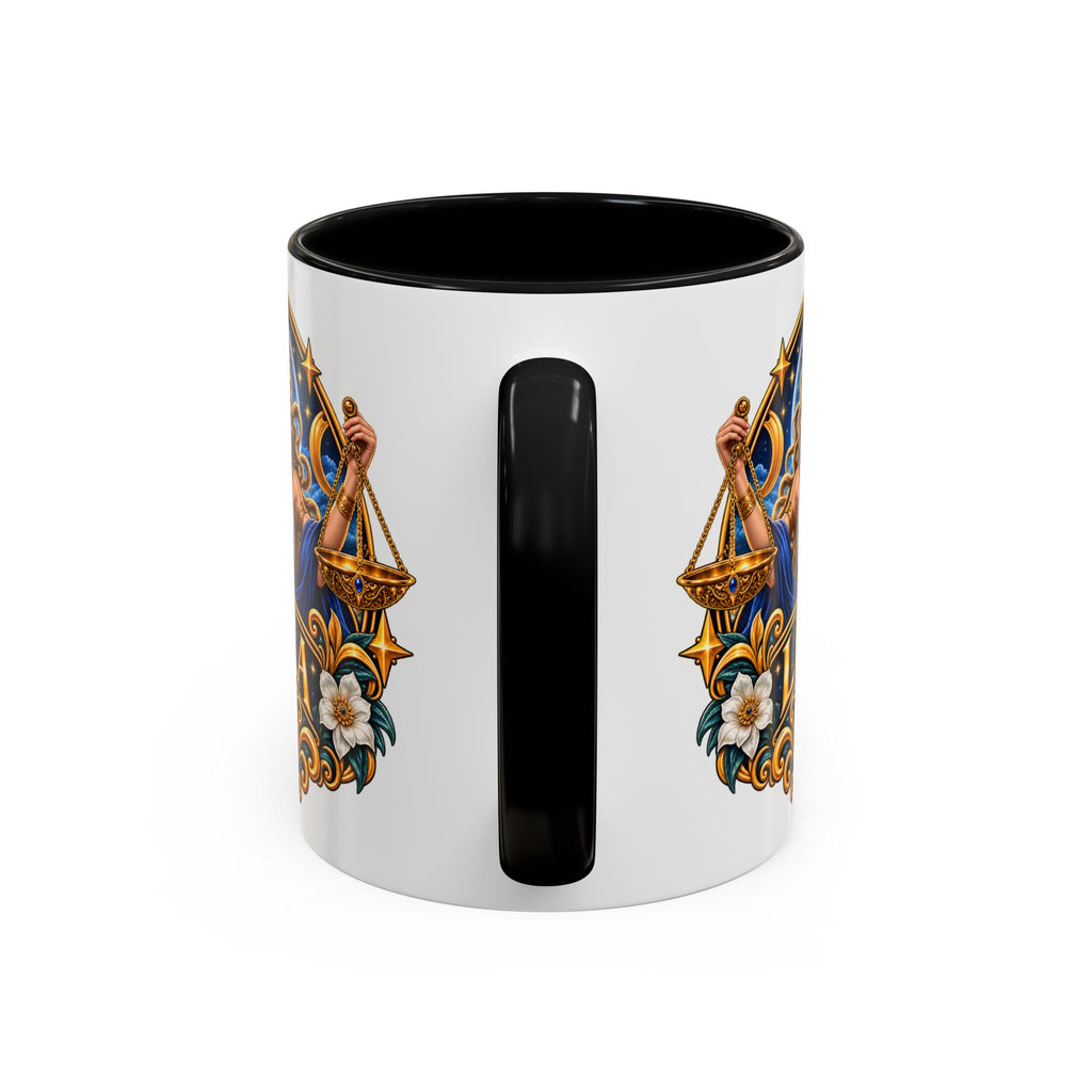Libra Zodiac Coffee Mug – Elegant Horoscope Astrology Gift (11/15oz)