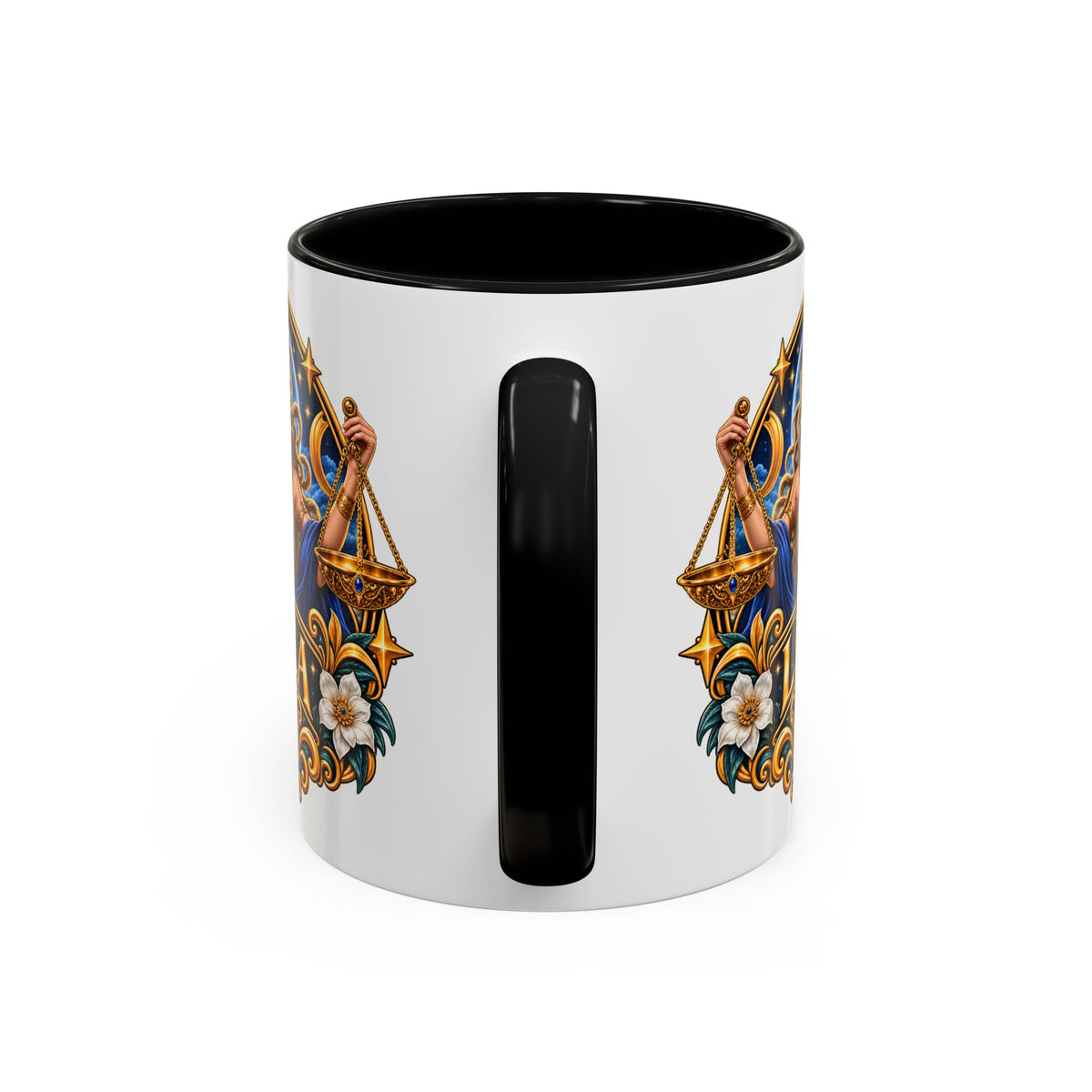 Libra Zodiac Coffee Mug – Elegant Horoscope Astrology Gift (11/15oz)