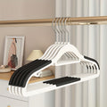 10-Pack: Heavy-Duty Plastic Anti-Skid Clothes Hangers