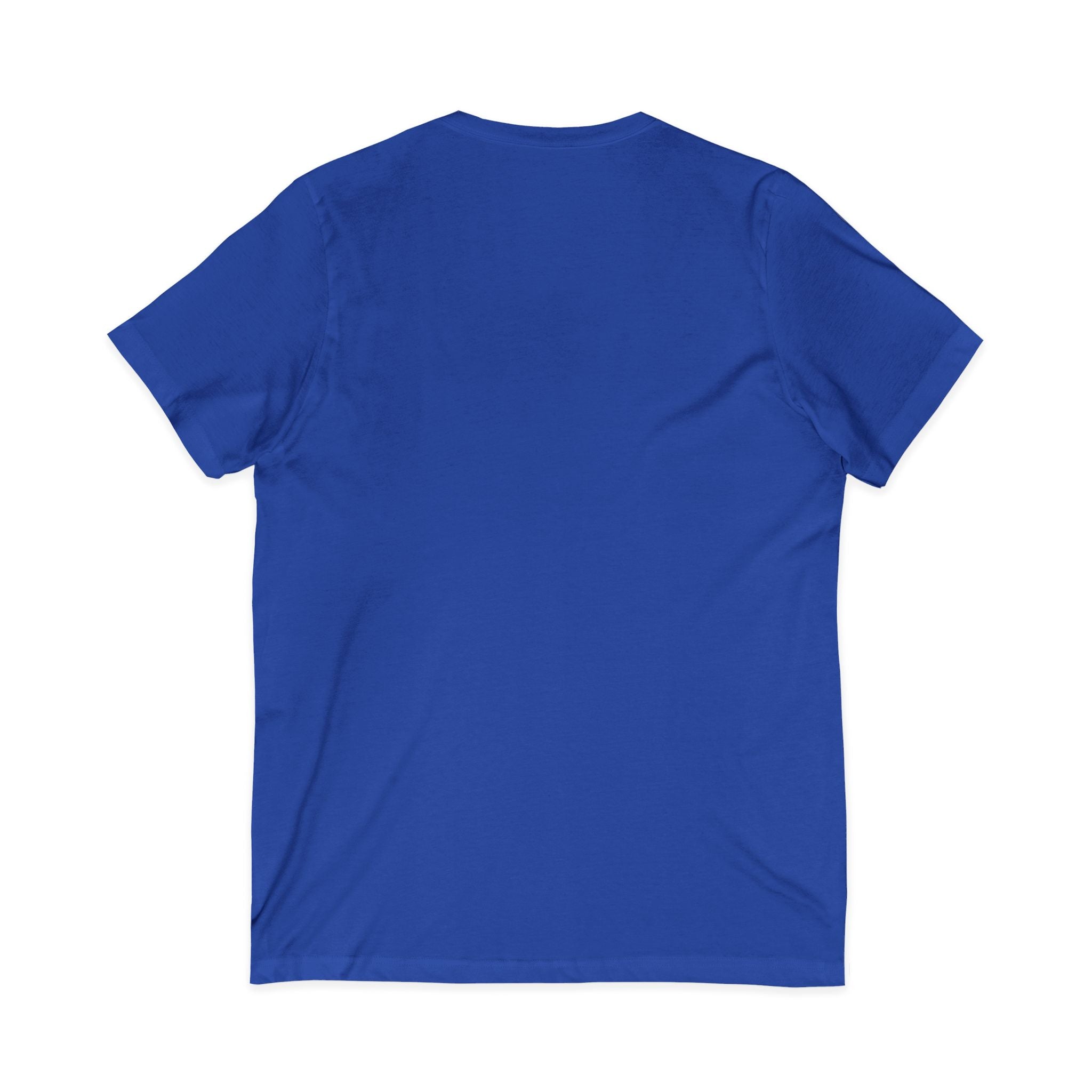 V-Neck Tee — Colorful Brushstroke Quote "To Avoid Criticism Say Nothing, Do Nothing, Be Nothing"